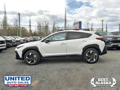 Crystal White Pearl 2024 Subaru Crosstrek Limited