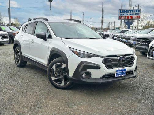 Crystal White Pearl 2024 Subaru Crosstrek Limited
