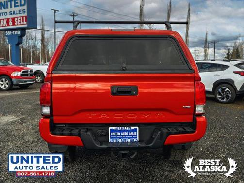 Orange 2017 Toyota Tacoma TRD Sport