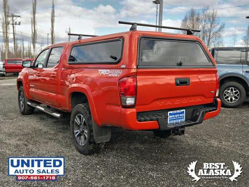 Orange 2017 Toyota Tacoma TRD Sport