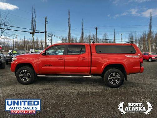 Orange 2017 Toyota Tacoma TRD Sport