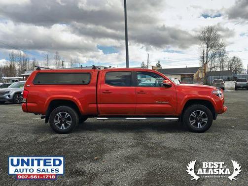 Orange 2017 Toyota Tacoma TRD Sport