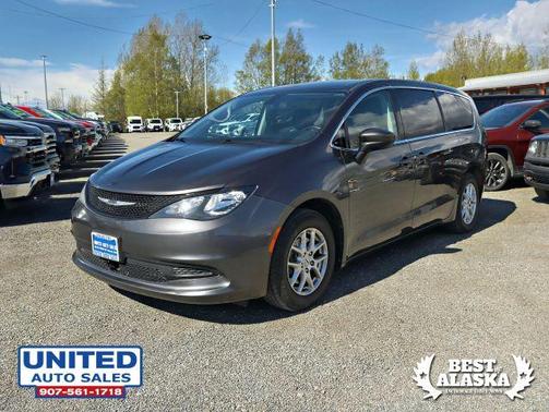 Gray 2022 Chrysler Voyager LX