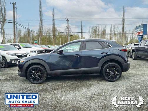Deep Crystal Blue Mica 2025 Mazda CX-30 Select