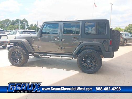 Granite Crystal Metallic Clearcoat 2018 Jeep Wrangler JK Unlimited Sport