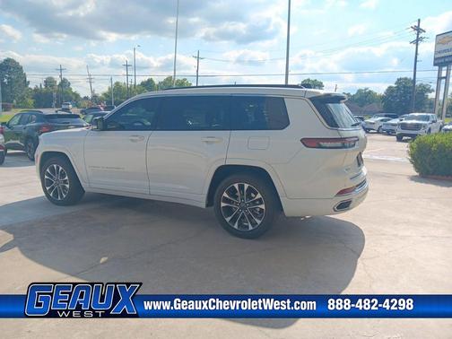 Bright White Clearcoat 2025 Jeep Grand Cherokee L Overland