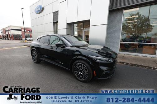 Shadow Black 2025 Ford Mustang Mach-E Premium