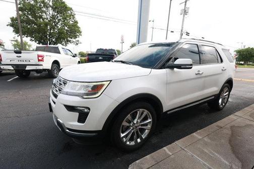 White 2019 Ford Explorer Limited