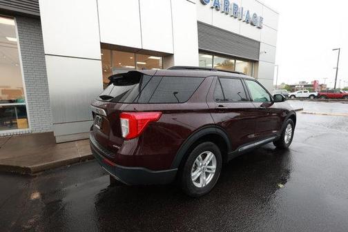 Jewel Red Metallic 2023 Ford Explorer XLT