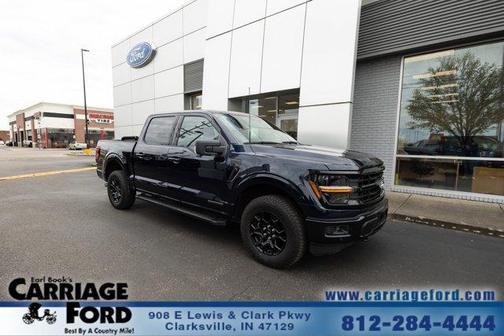 Blue 2025 Ford F-150 XLT