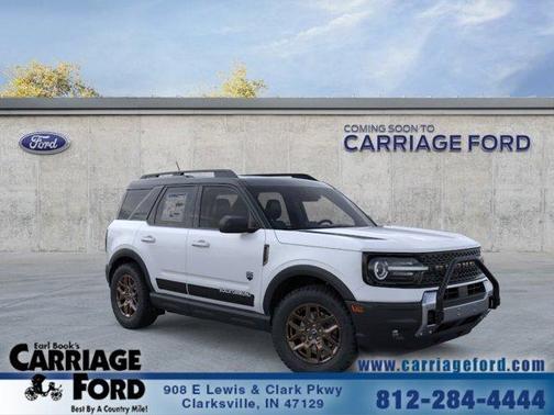 Space White Metallic 2026 Ford Bronco Sport Big Bend