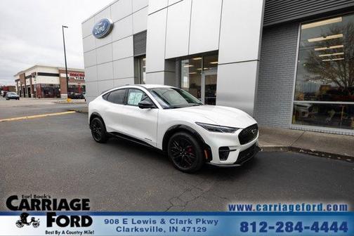 Star White 2025 Ford Mustang Mach-E Premium