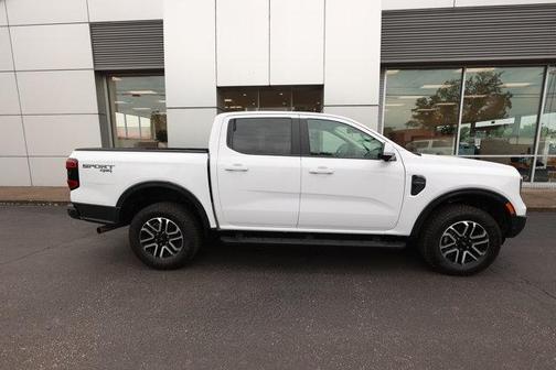 Oxford White 2024 Ford Ranger Lariat