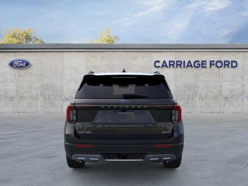 Agate Black Metallic 2026 Ford Explorer Active