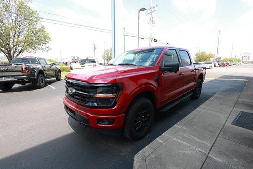Rapid Red Metallic Tinted Clearcoat 2024 Ford F-150 XLT