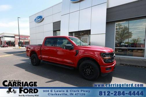 Rapid Red Metallic Tinted Clearcoat 2024 Ford F-150 XLT