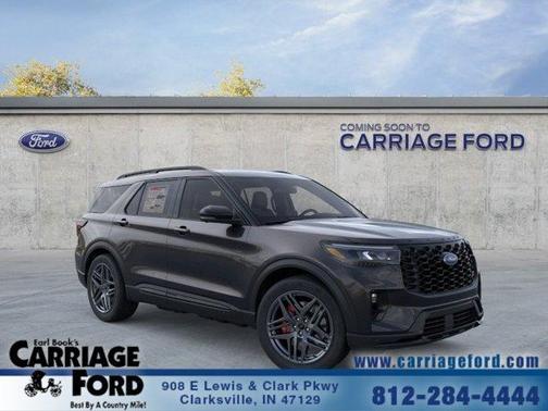 Agate Black Metallic 2026 Ford Explorer ST