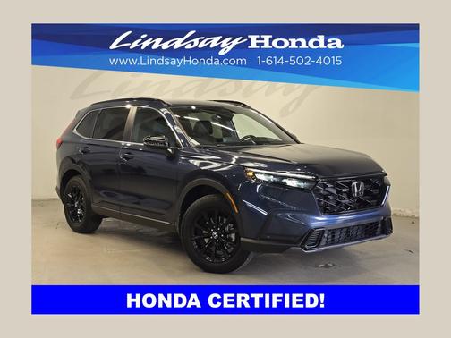 Canyon River Blue Metallic 2024 Honda CR-V Hybrid