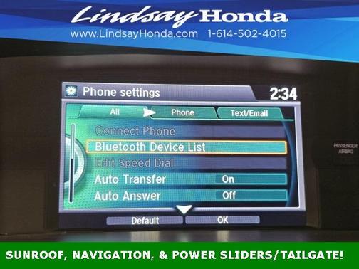 2016 Honda Odyssey EX-L