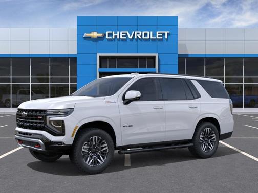 Summit White 2026 Chevrolet Tahoe Z71
