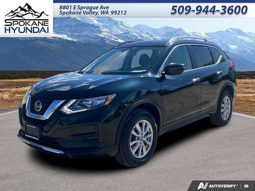 Midnight Pine Metallic 2019 Nissan Rogue SV