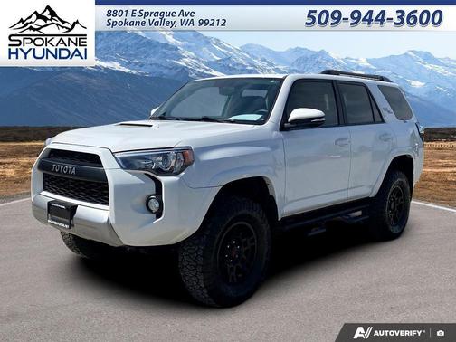 Super White 2019 Toyota 4Runner TRD Off Road Premium