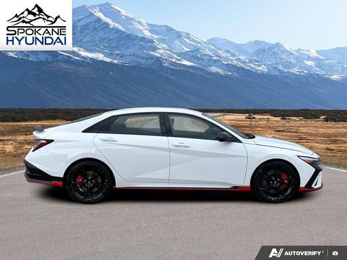 Atlas White 2026 Hyundai ELANTRA N Base