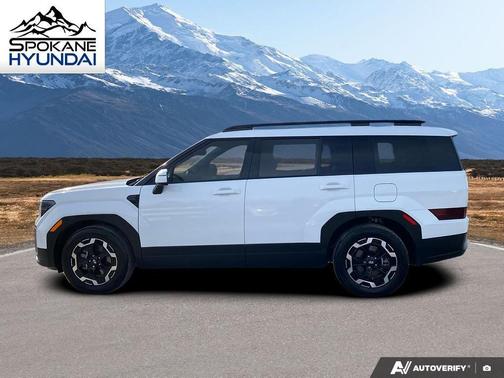 Serenity White 2025 Hyundai SANTA FE SEL 2.4