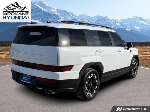 Serenity White 2025 Hyundai SANTA FE SEL 2.4