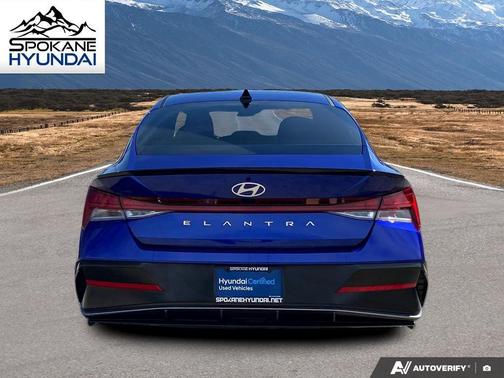 Intense Blue 2026 Hyundai ELANTRA Sport