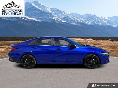Intense Blue 2026 Hyundai ELANTRA Sport