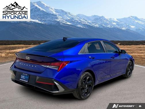Intense Blue 2026 Hyundai ELANTRA Sport