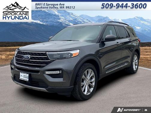 Magnetic Metallic 2020 Ford Explorer XLT