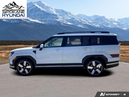 Serenity White 2026 Hyundai SANTA FE Limited