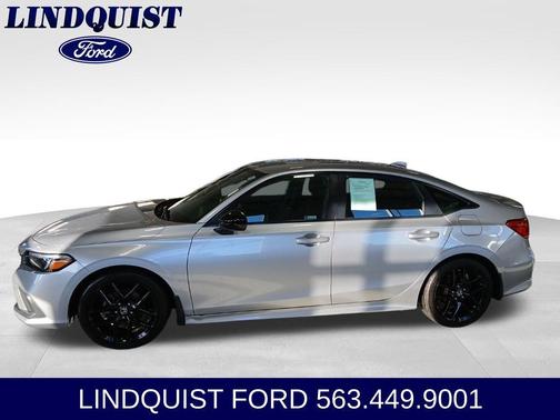 Lunar Silver Metallic 2022 Honda Civic Sport