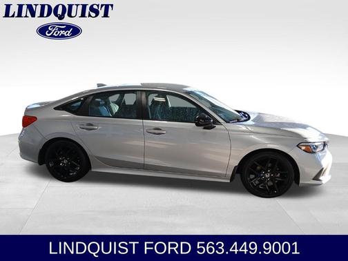 Lunar Silver Metallic 2022 Honda Civic Sport