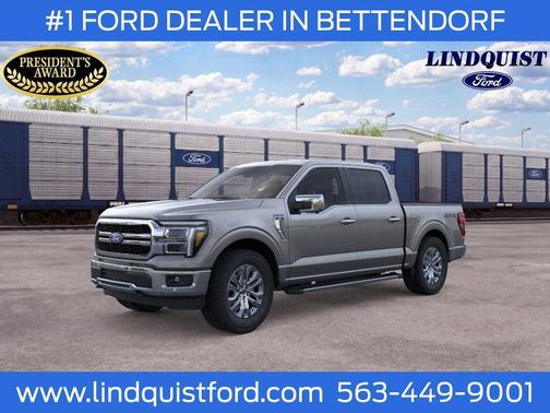 Gray Metallic 2026 Ford F-150 Lariat