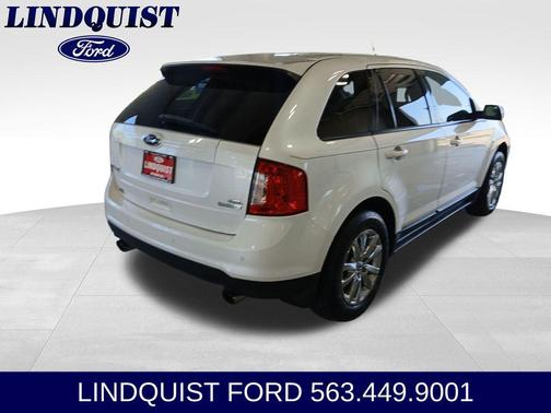 WHITE PLATINUM MET TRI-COAT 2013 Ford Edge SEL