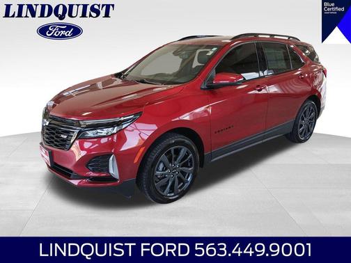 Radiant Red Tintcoat 2024 Chevrolet Equinox AWD RS
