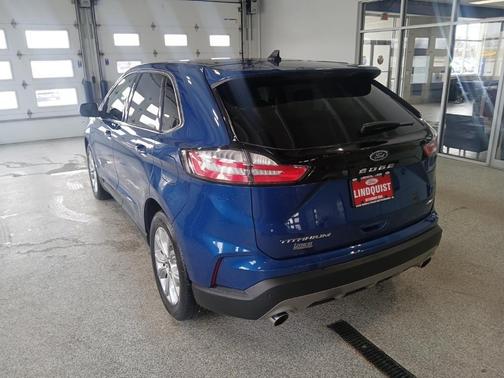 ATLAS BLUE 2024 Ford Edge Titanium