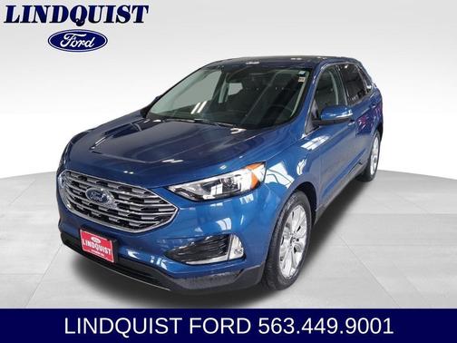 ATLAS BLUE 2024 Ford Edge Titanium