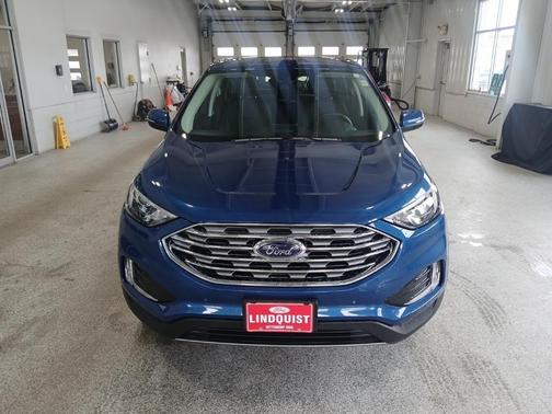 ATLAS BLUE 2024 Ford Edge Titanium