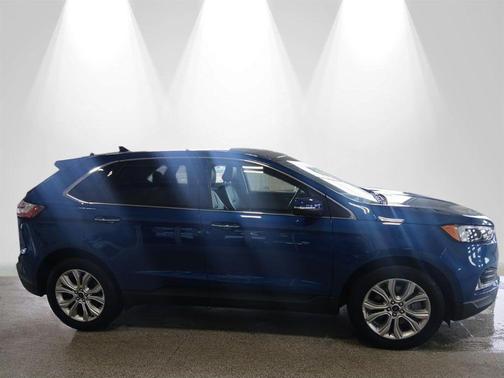 ATLAS BLUE 2024 Ford Edge Titanium