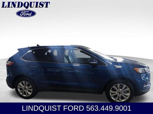 ATLAS BLUE 2024 Ford Edge Titanium