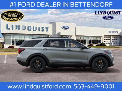 Avalanche Gray 2027 Ford Explorer Tremor
