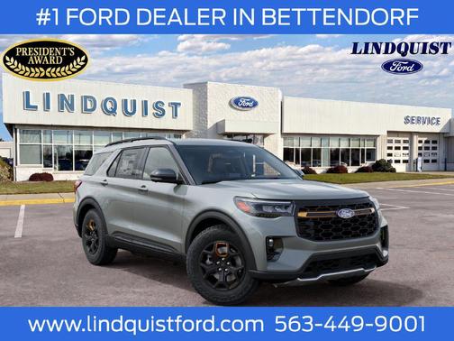 Avalanche Gray 2027 Ford Explorer Tremor