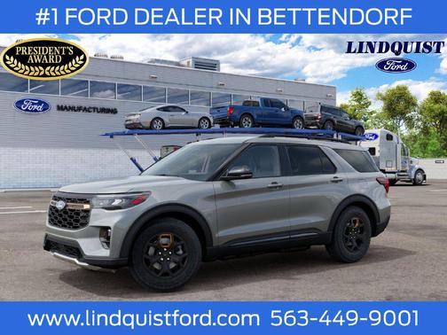 Avalanche Gray 2027 Ford Explorer Tremor