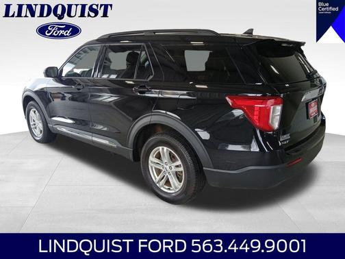 AGATE BLACK METALLIC 2024 Ford Explorer XLT