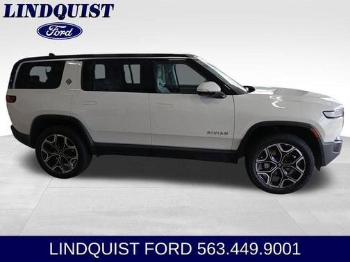 Glacier White 2023 Rivian R1S Adventure