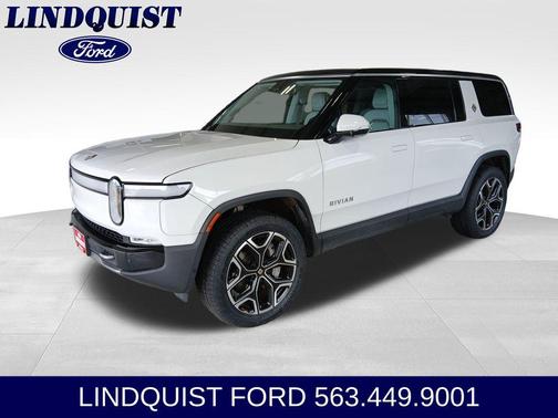 Glacier White 2023 Rivian R1S Adventure